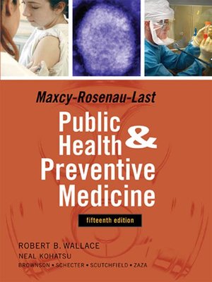 cover image of Maxcy-Rosenau-Last Public Health & Preventive Medicine